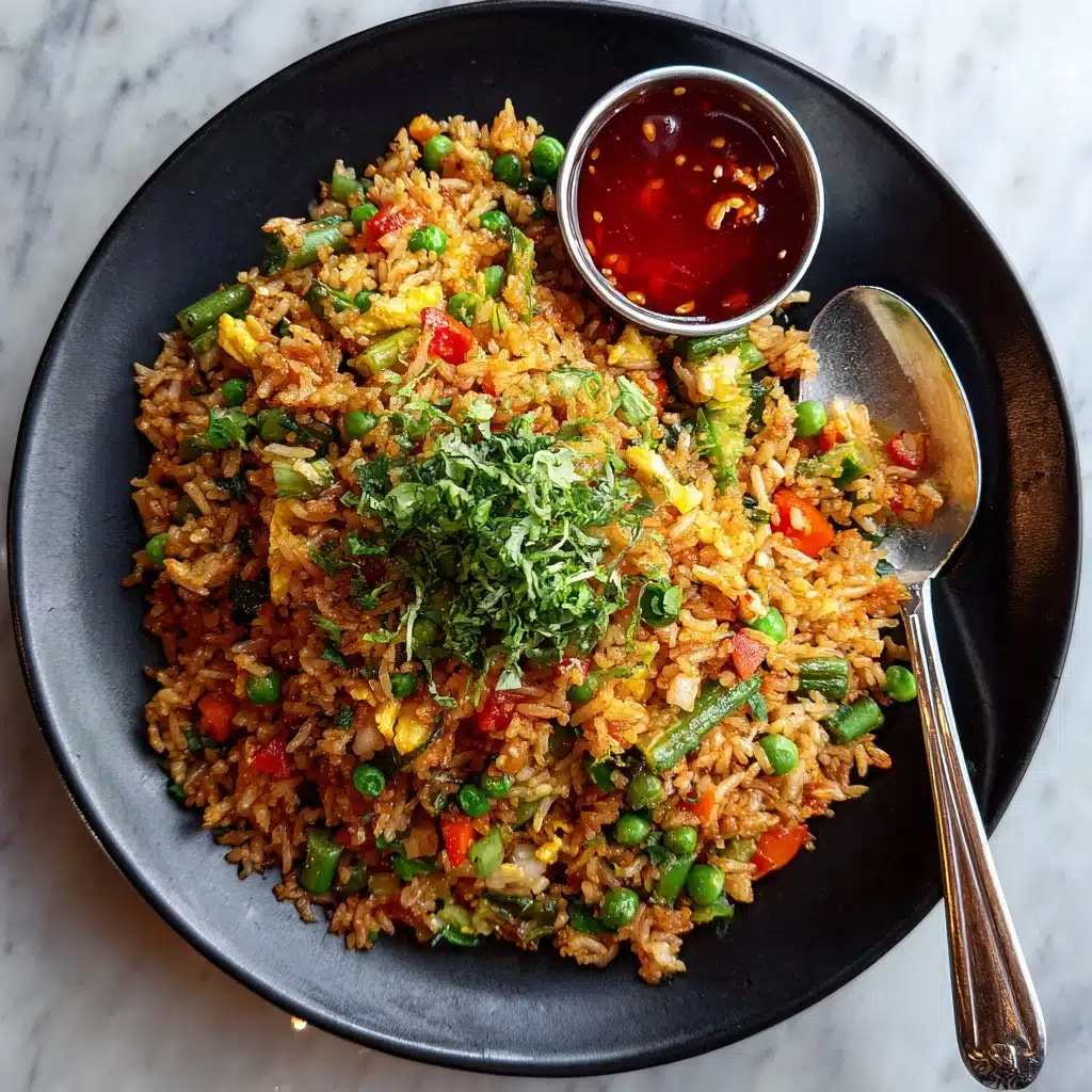 Chilli Garlic Fried Rice Recipe