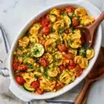 Cheese Tortellini with Summer Veggies Recipe