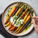 Simple Roasted Carrots with Cumin, Honey & Ricotta Recipe