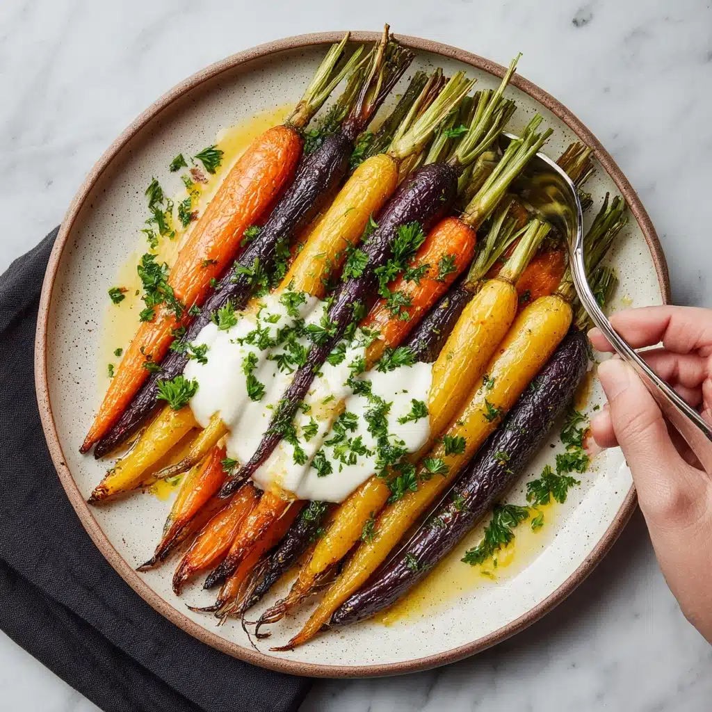 Simple Roasted Carrots with Cumin, Honey & Ricotta Recipe - Recipe Image