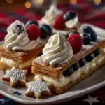 Patriotic Red, White and Blue Pastries Recipe