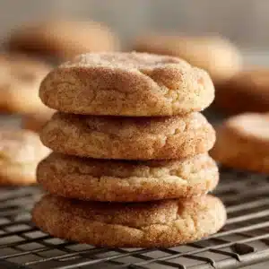 Chewy Pumpkin Snickerdoodle Cookies Recipe