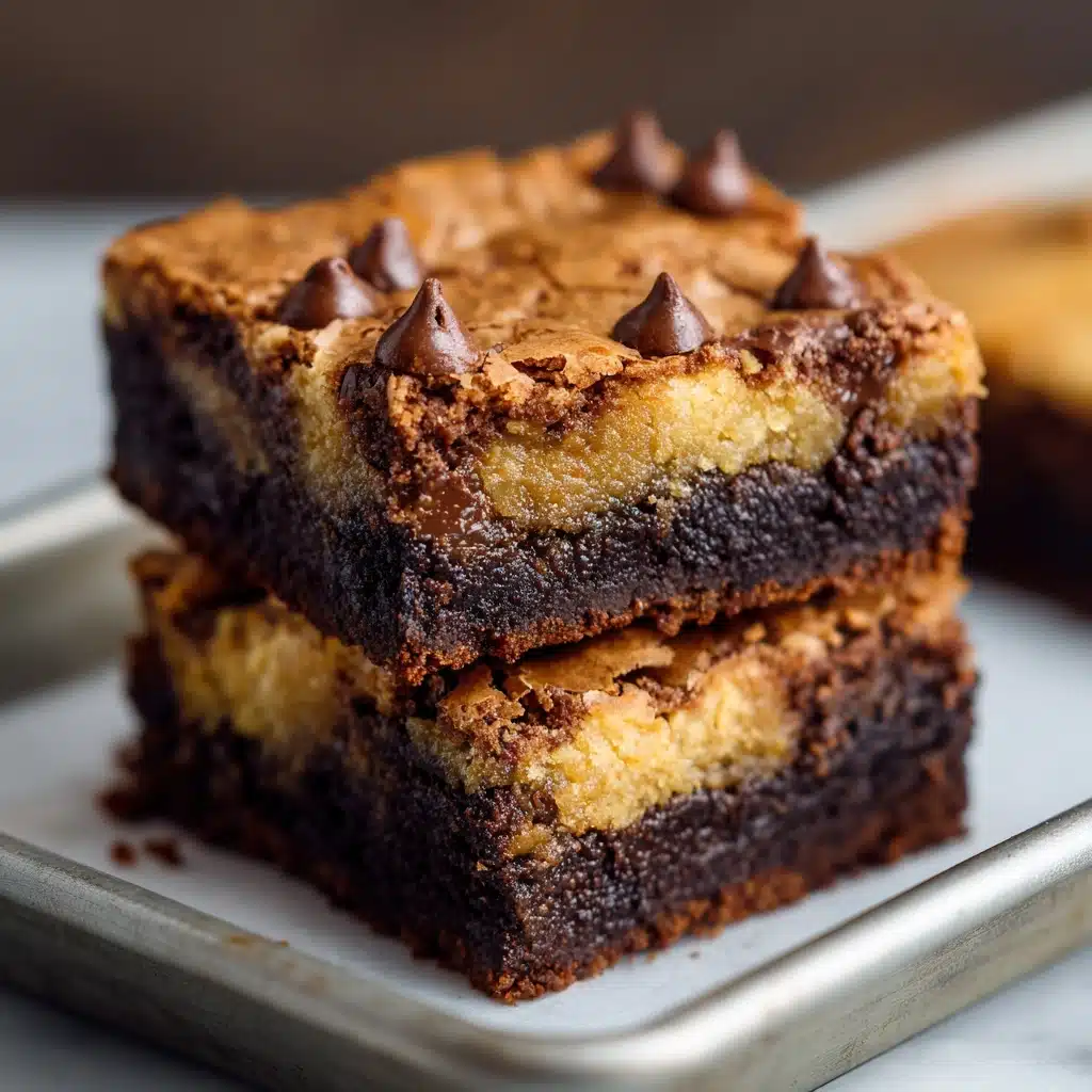 Chocolate Chip Cookie Brownies Recipe - Recipe Image