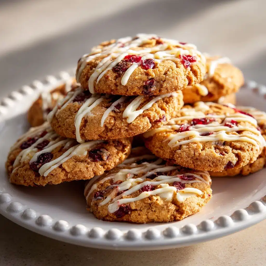 White Chocolate Cranberry Orange Cookies Recipe