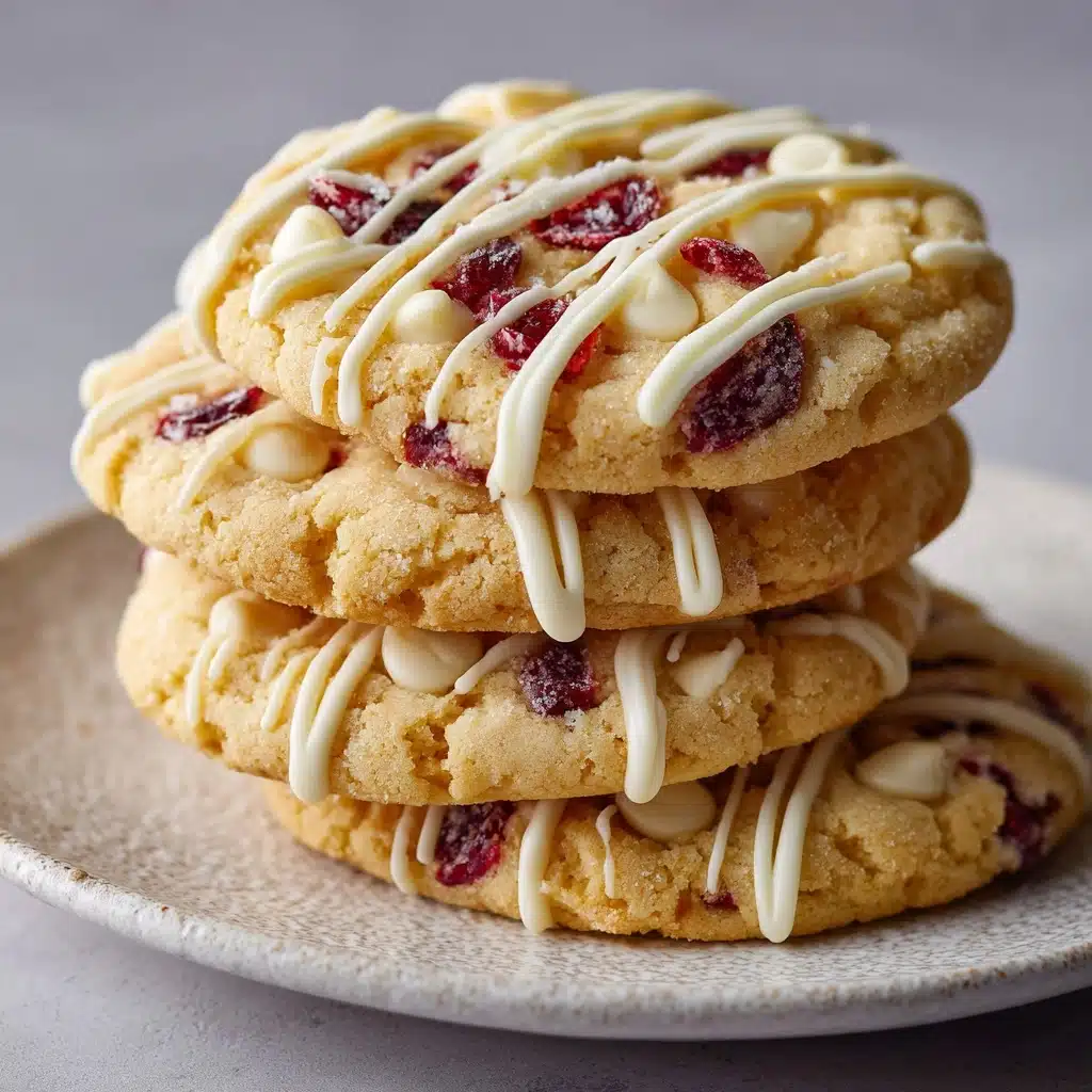 White Chocolate Cranberry Orange Cookies Recipe - Recipe Image