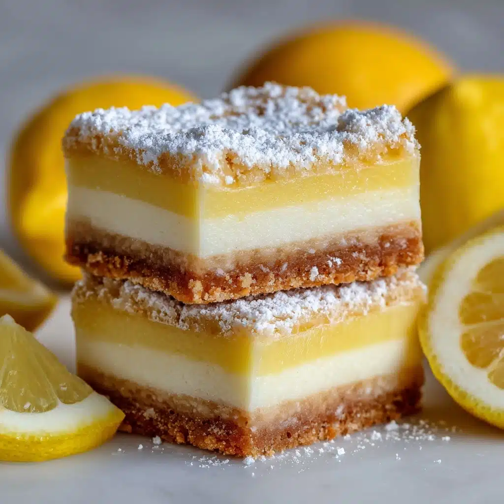 Lemon Cream Cheese Bars Recipe - Recipe Image