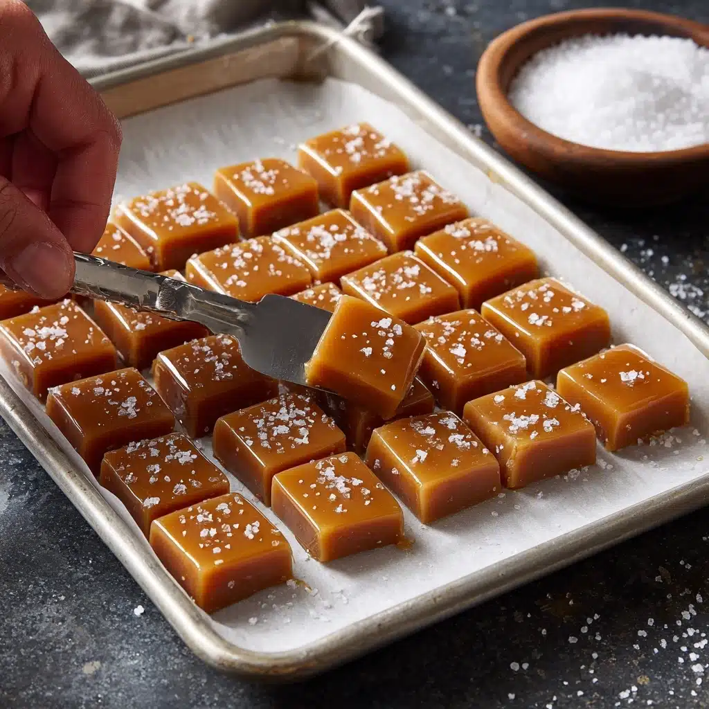 Easy Salted Caramels Recipe - Recipe Image