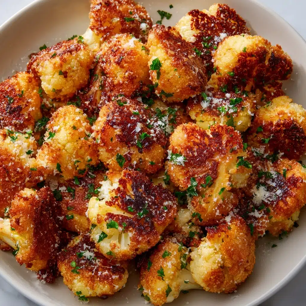 Parmesan Cauliflower Bites Recipe