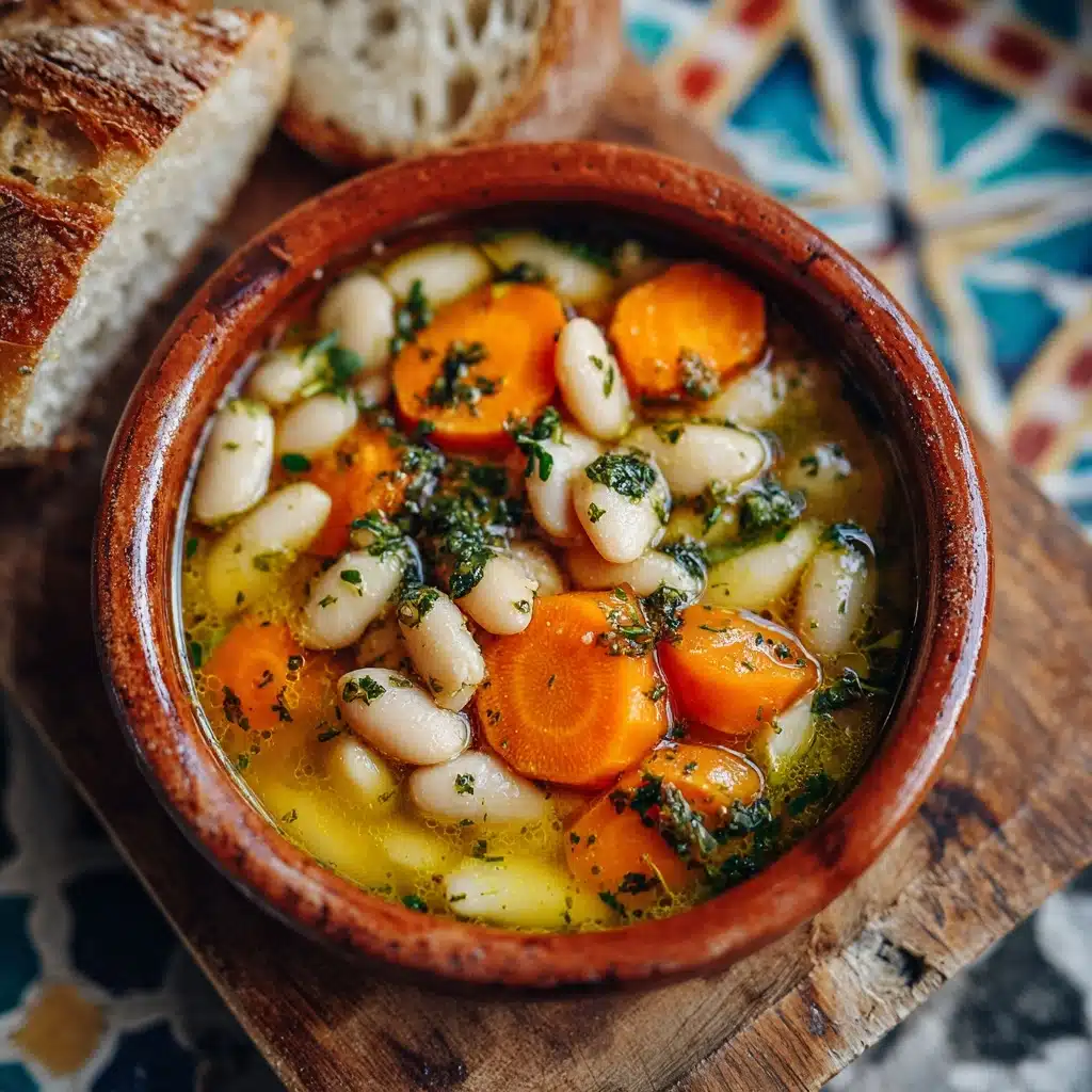 Great Northern Bean Soup with Carrots Recipe