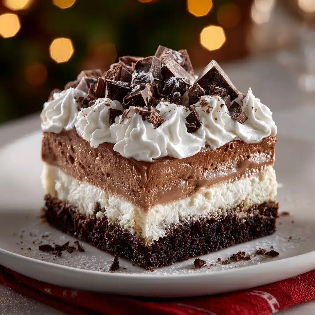 Hot Chocolate Lasagna Recipe - Recipe Image