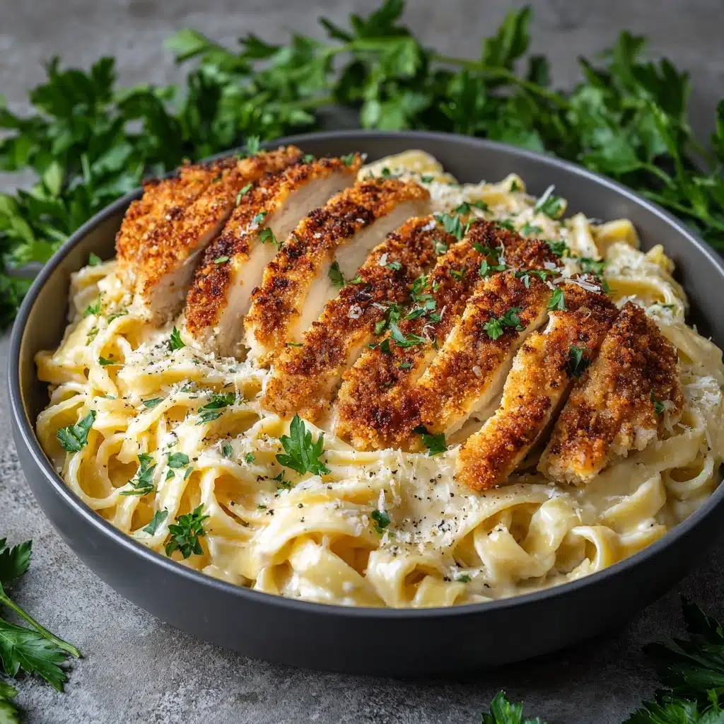 Chicken Fettuccine Alfredo Recipe - Recipe Image