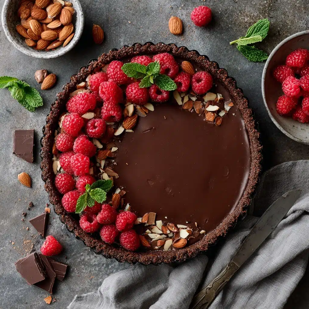Almond Chocolate Cheesecake Bliss Recipe - Recipe Image