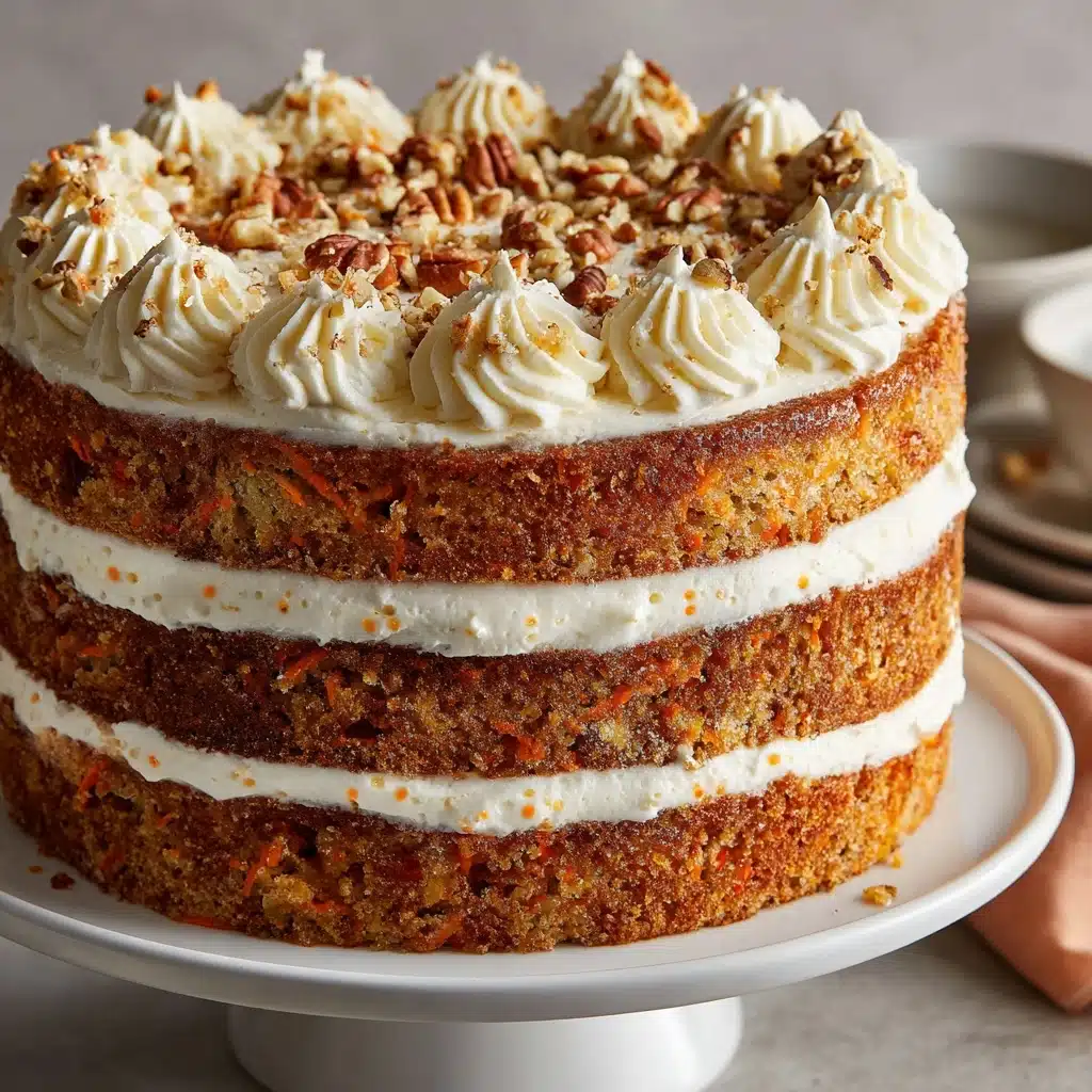 Homemade Moist Carrot Cake Recipe - Recipe Image