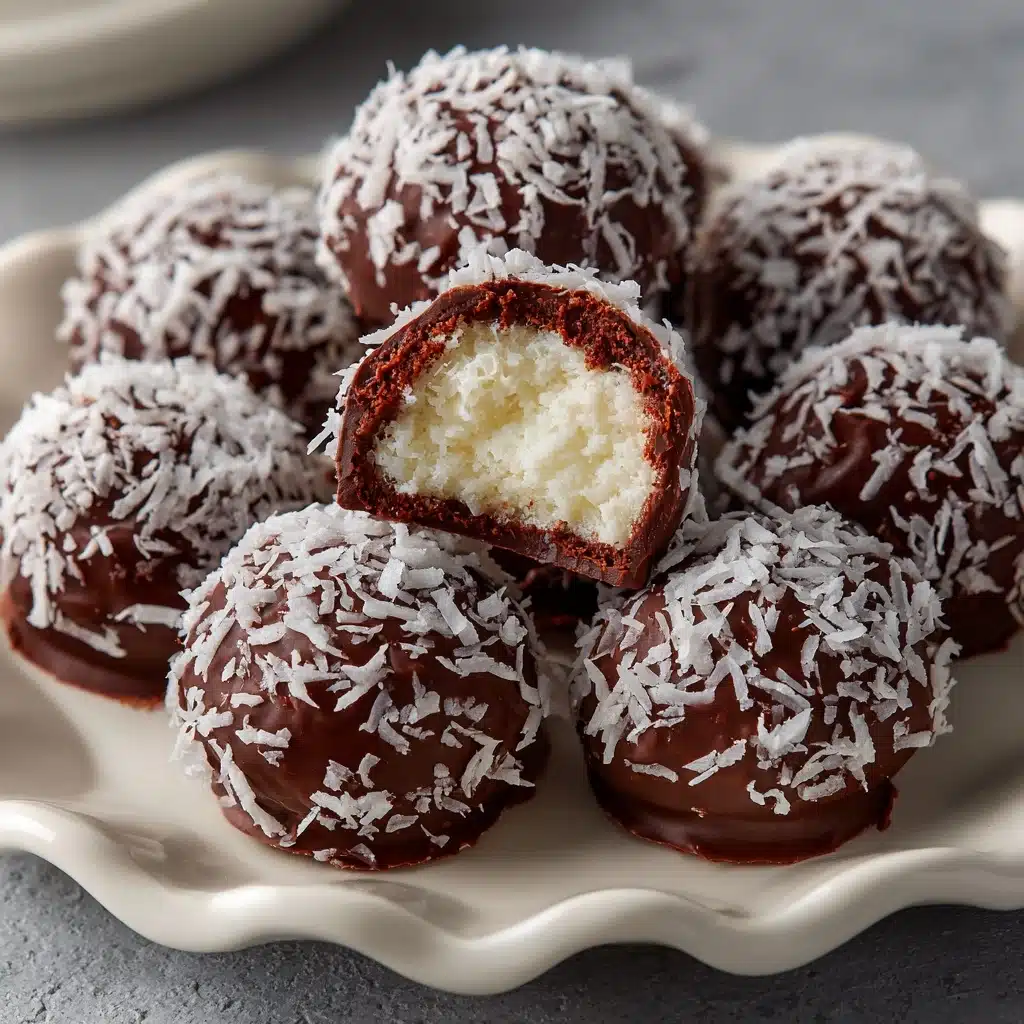 No-Bake Coconut Cream Balls Recipe - Recipe Image