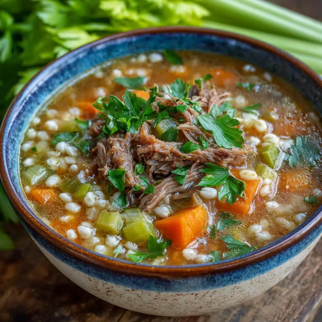 Hearty Beef and Barley Soup Recipe - Recipe Image