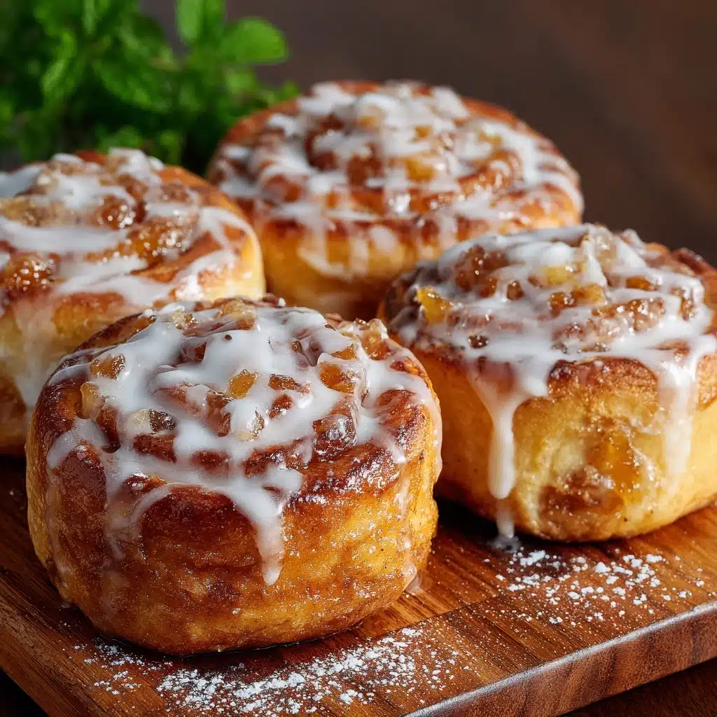 Peachy Cinnamon Rolls Recipe - Recipe Image