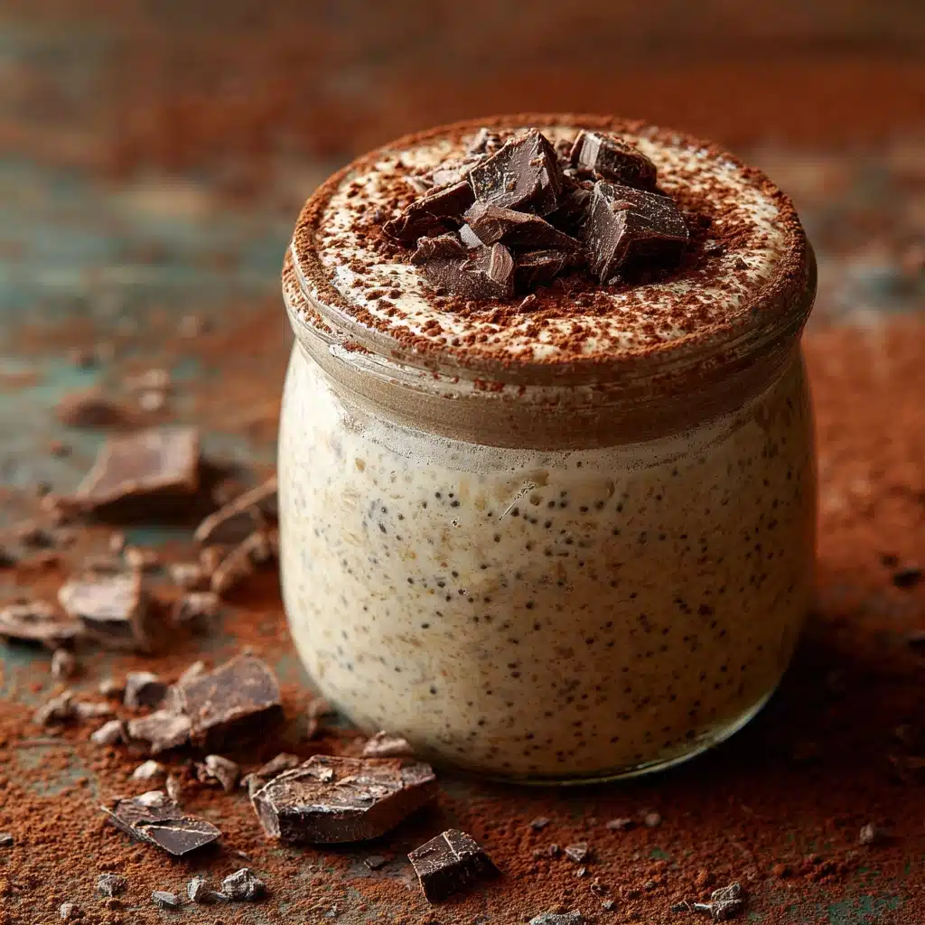 Tiramisu Overnight Oats Recipe - Recipe Image