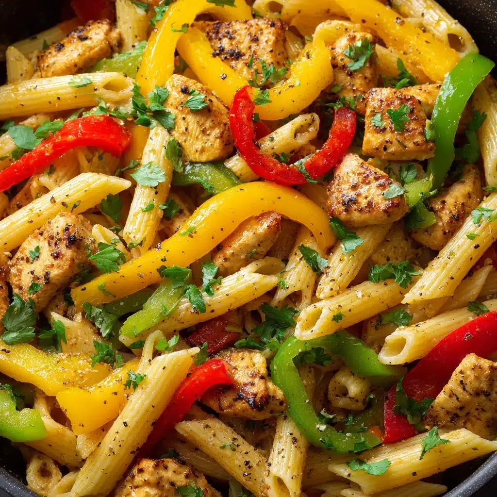 Creamy Rasta Pasta Recipe - Recipe Image