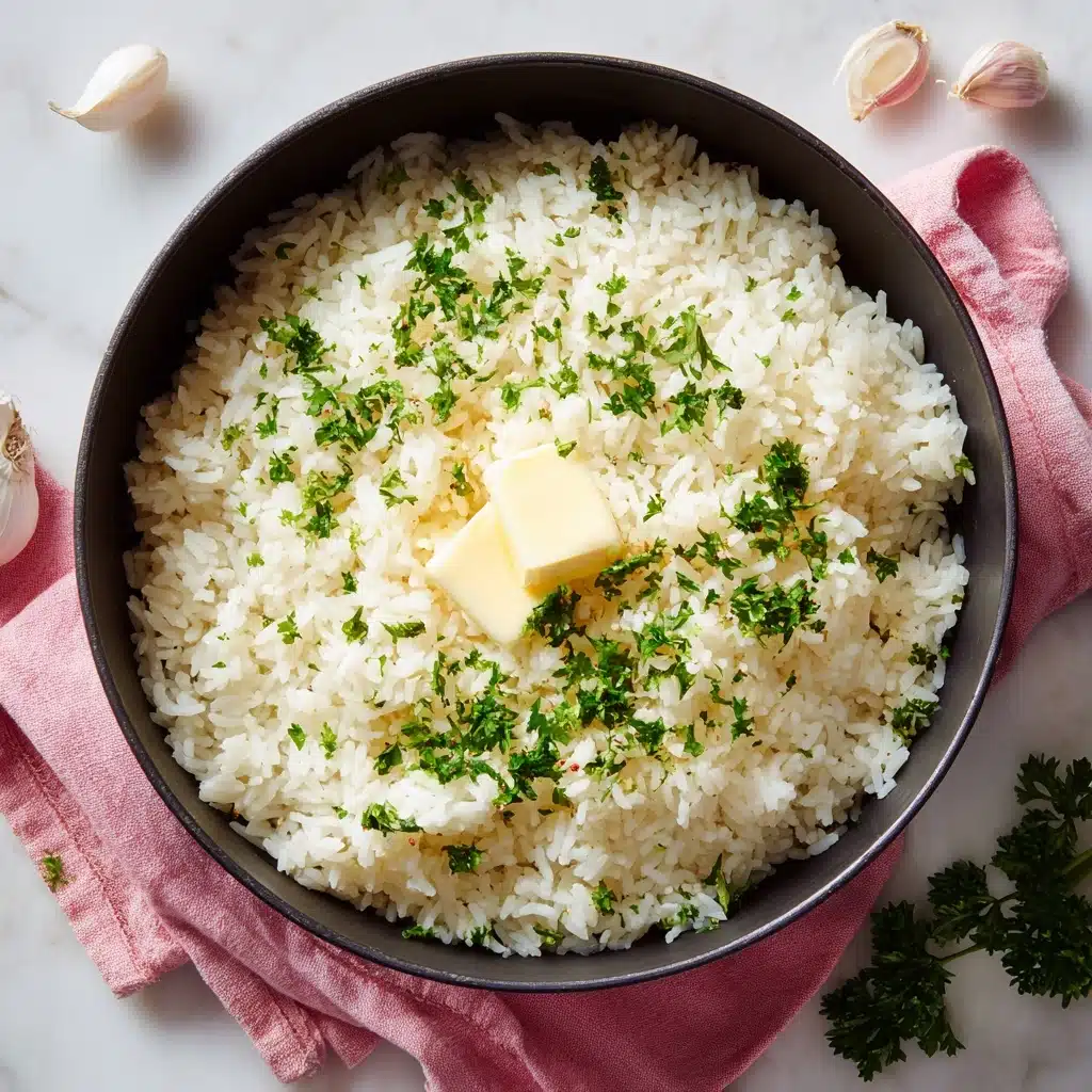 Garlic Butter Rice Recipe - Recipe Image