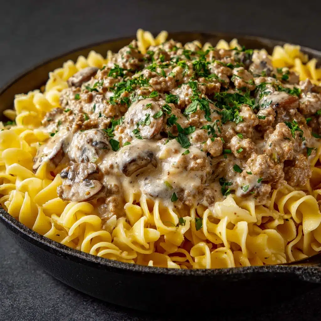 Ground Beef Stroganoff Recipe - Recipe Image