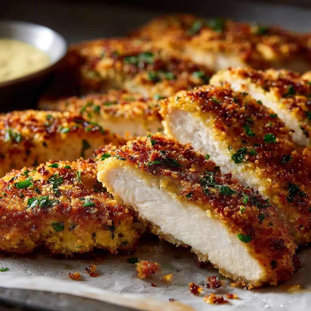 Crispy Baked Chicken Tenders Recipe - Recipe Image