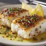 Lemon Butter Baked Cod Recipe