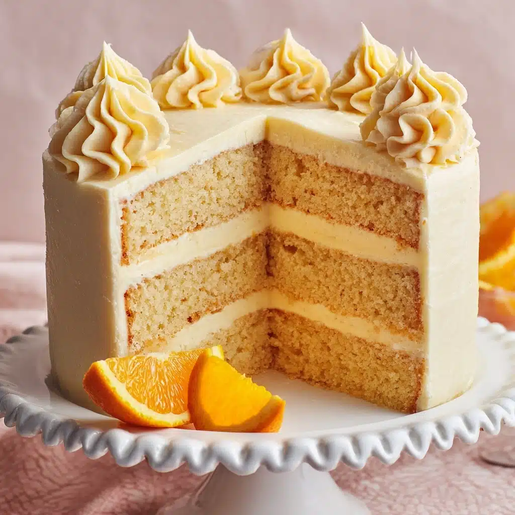 Orange Creamsicle Cake Recipe