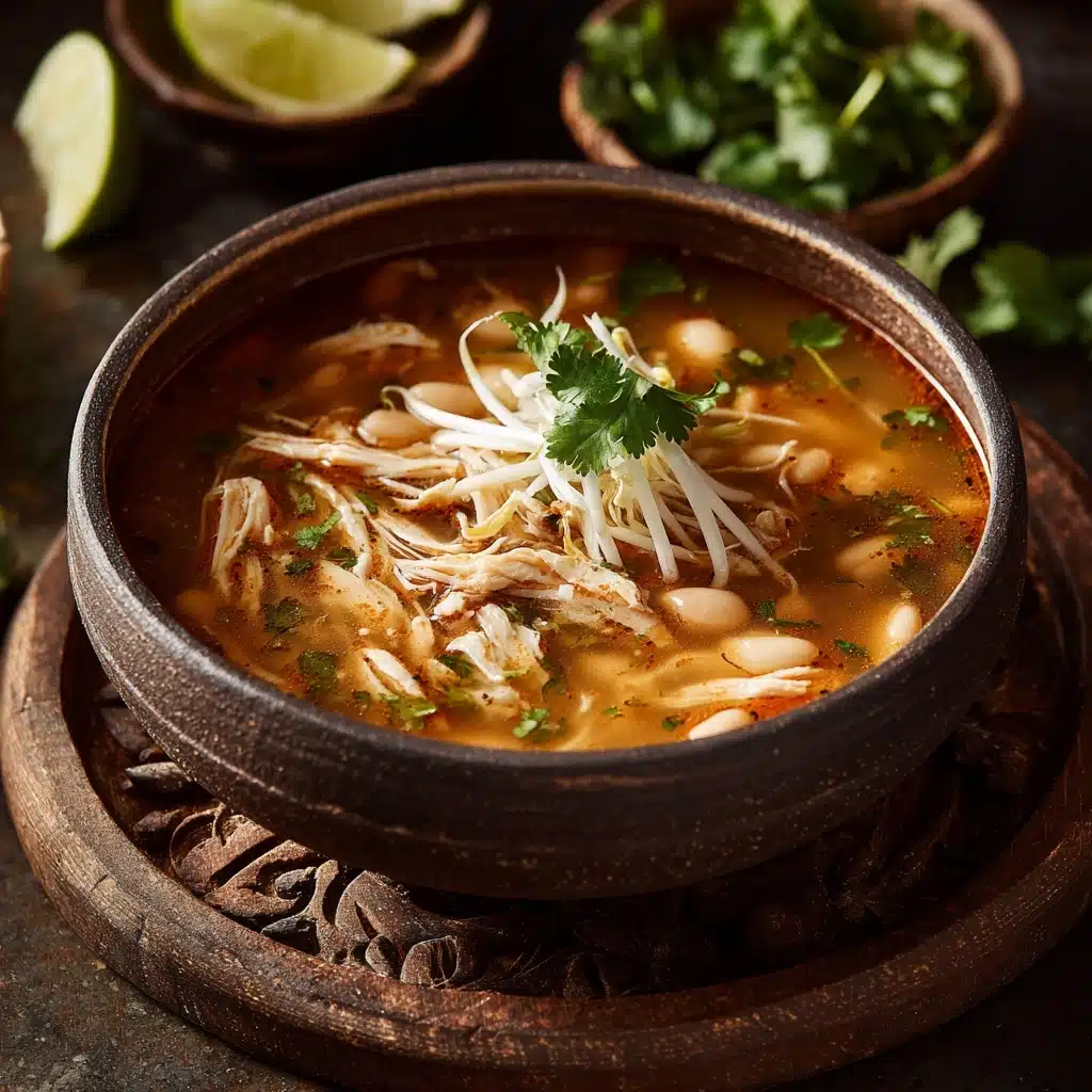 Red Chicken Pozole Soup Recipe - Recipe Image