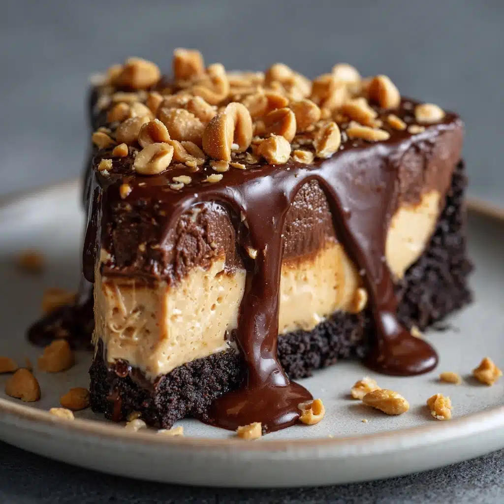 Hot Fudge Peanut Butter Pie Recipe
