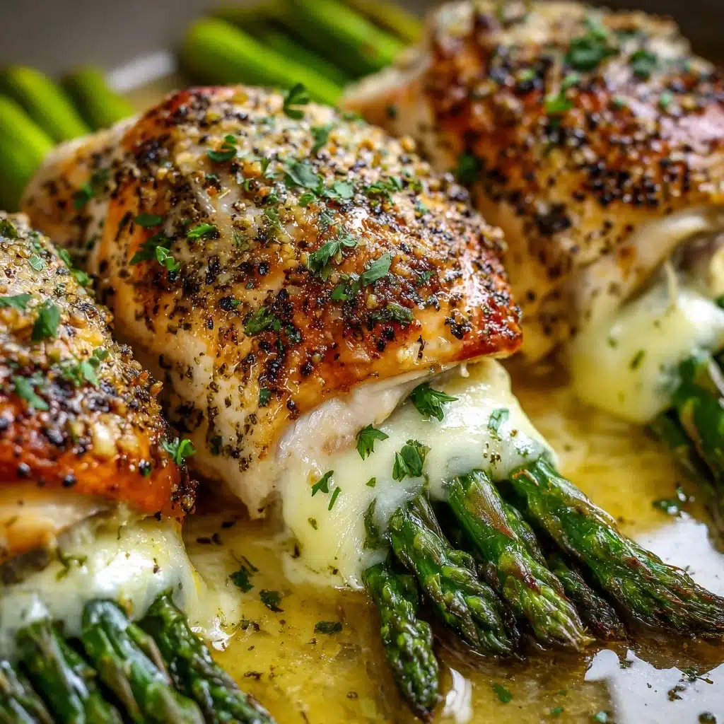 Asparagus Stuffed Chicken Breast Recipe - Recipe Image