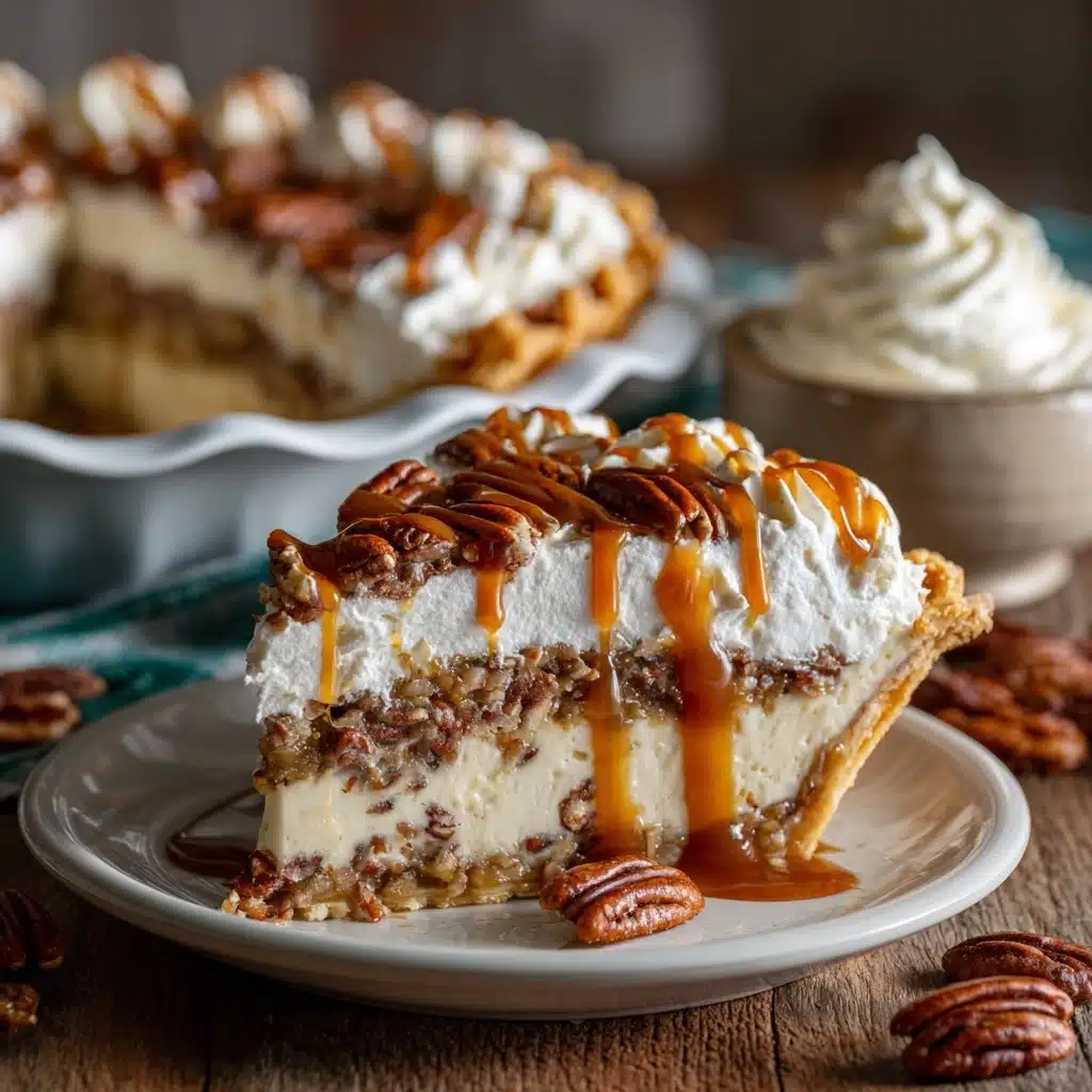 Caramel Pecan Delight Pie Recipe - Recipe Image
