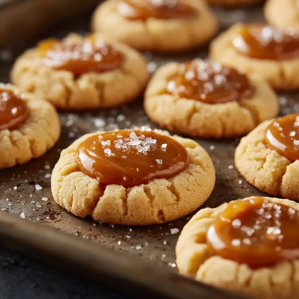 Salted Caramel Sugar Cookies Recipe - Recipe Image