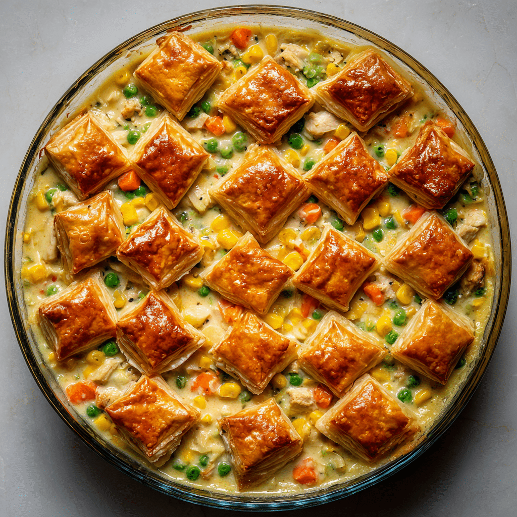 Chicken Pot Pie Bake Recipe - Recipe Image
