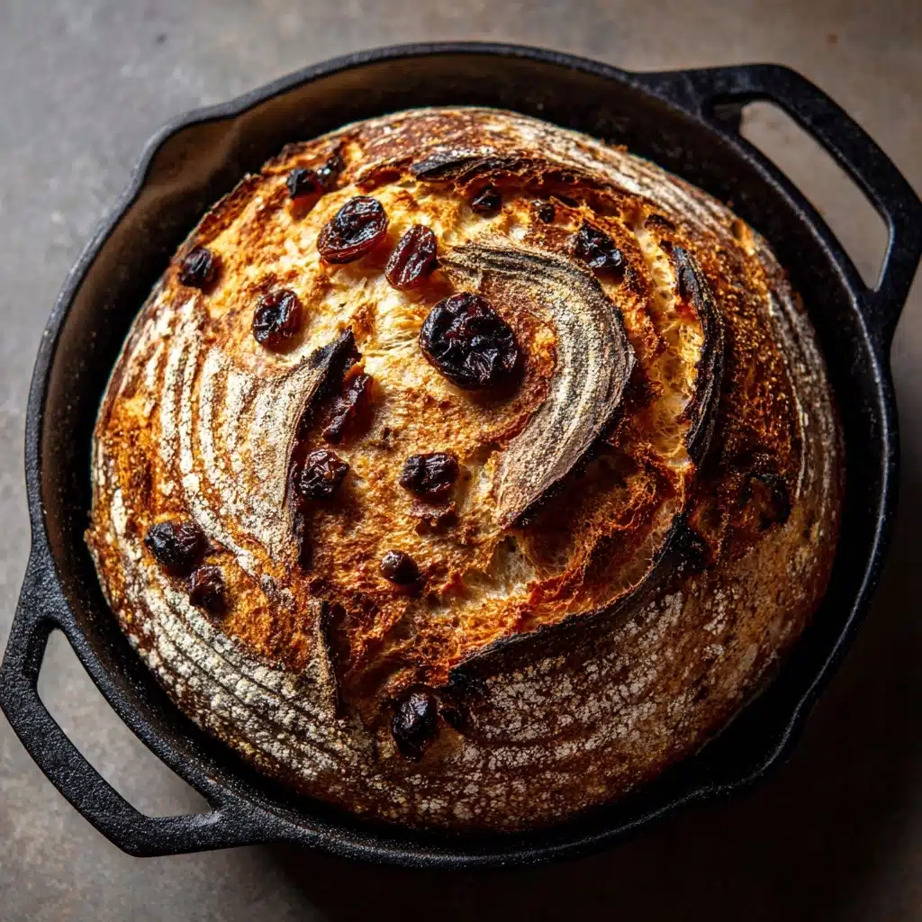 No Knead Cinnamon Raisin Bread Recipe - Recipe Image