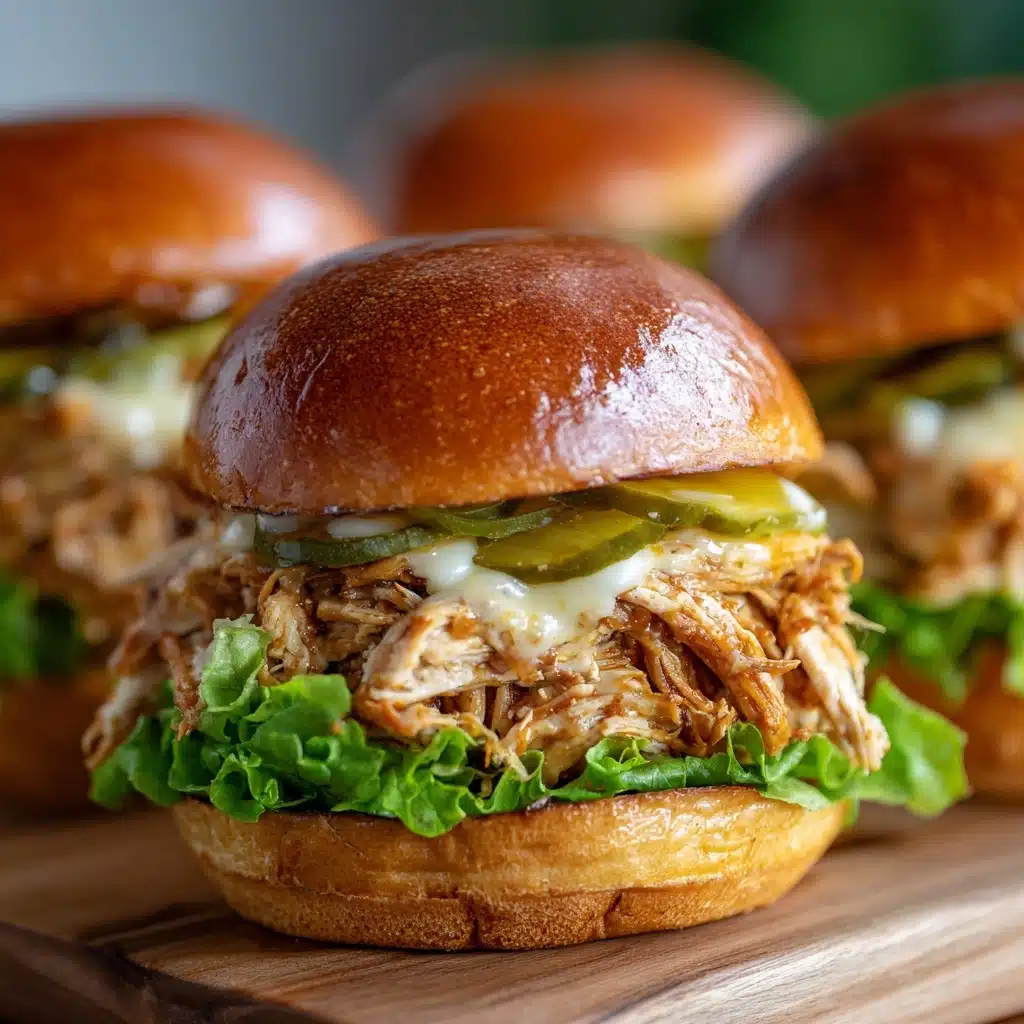 Crock Pot Ranch Chicken Sandwiches Recipe - Recipe Image