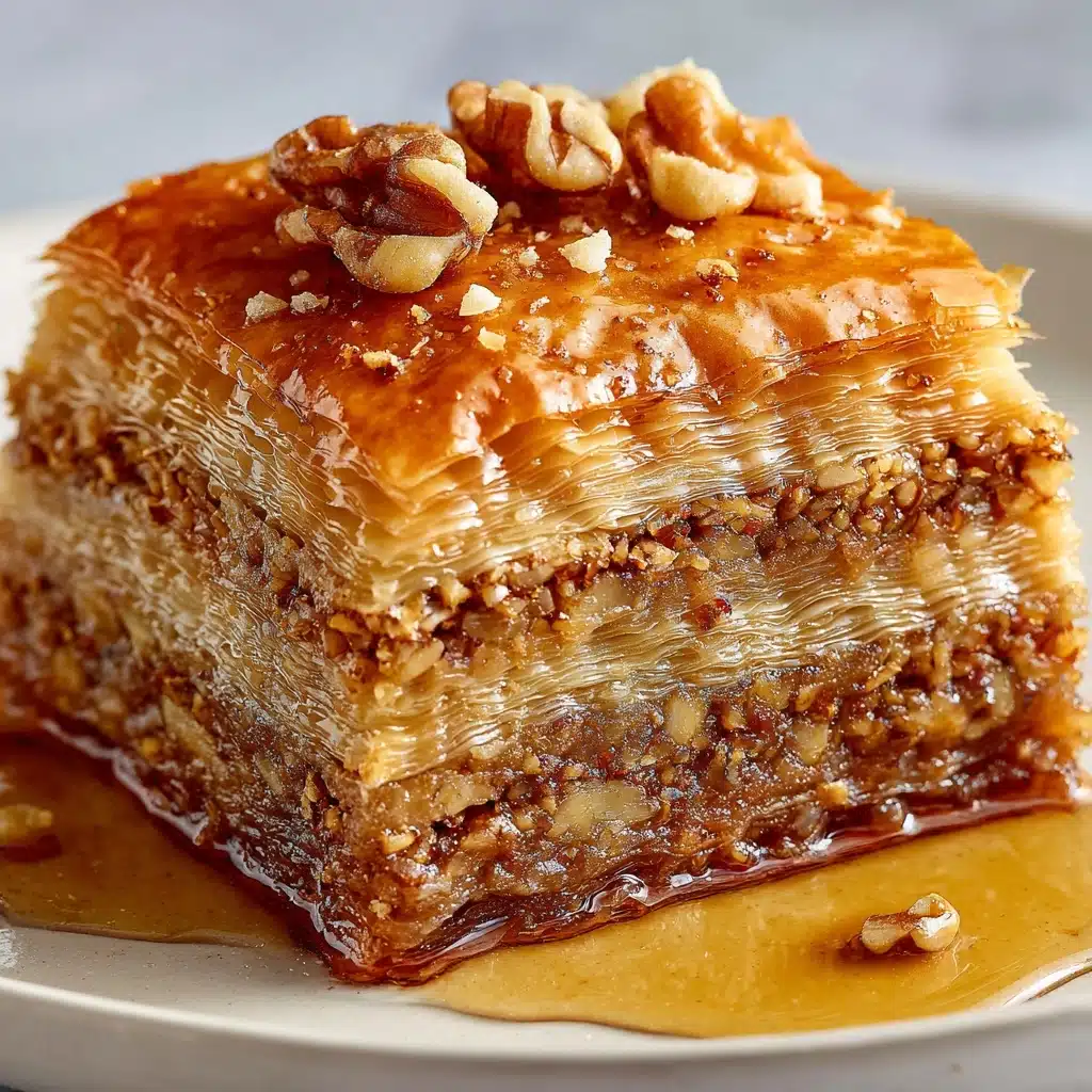 Homemade Baklava Recipe - Recipe Image