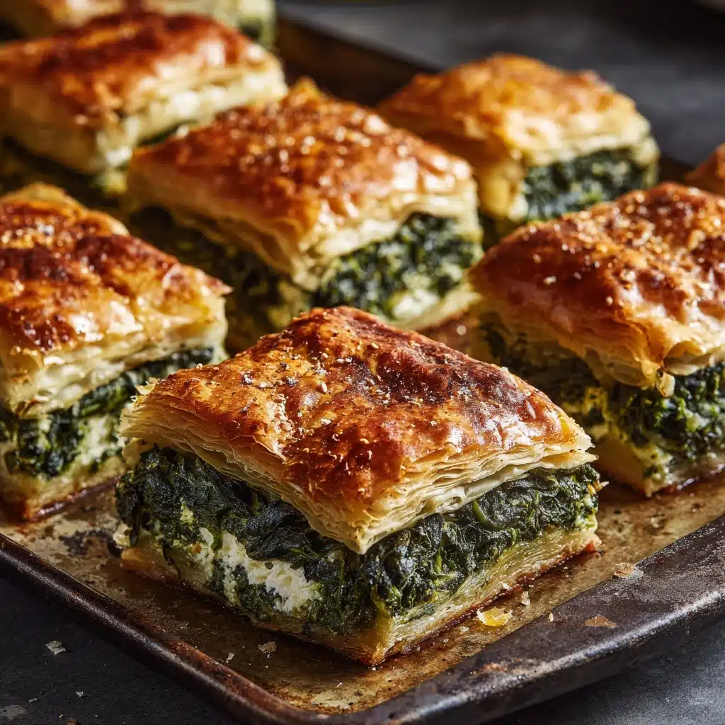 Savory Spinach & Feta Puff Pastry Bites Recipe - Recipe Image