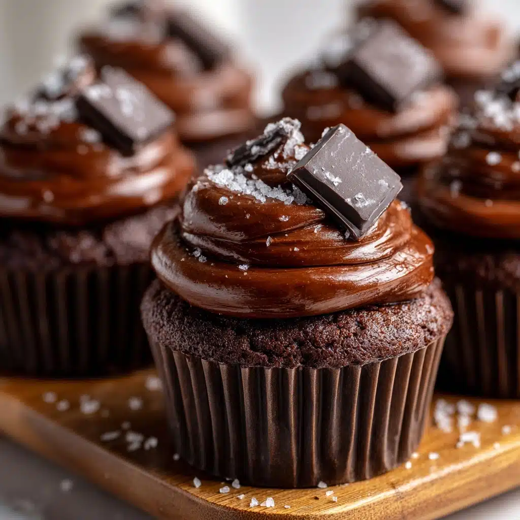 Salted Caramel Chocolate Mousse Cups Recipe - Recipe Image