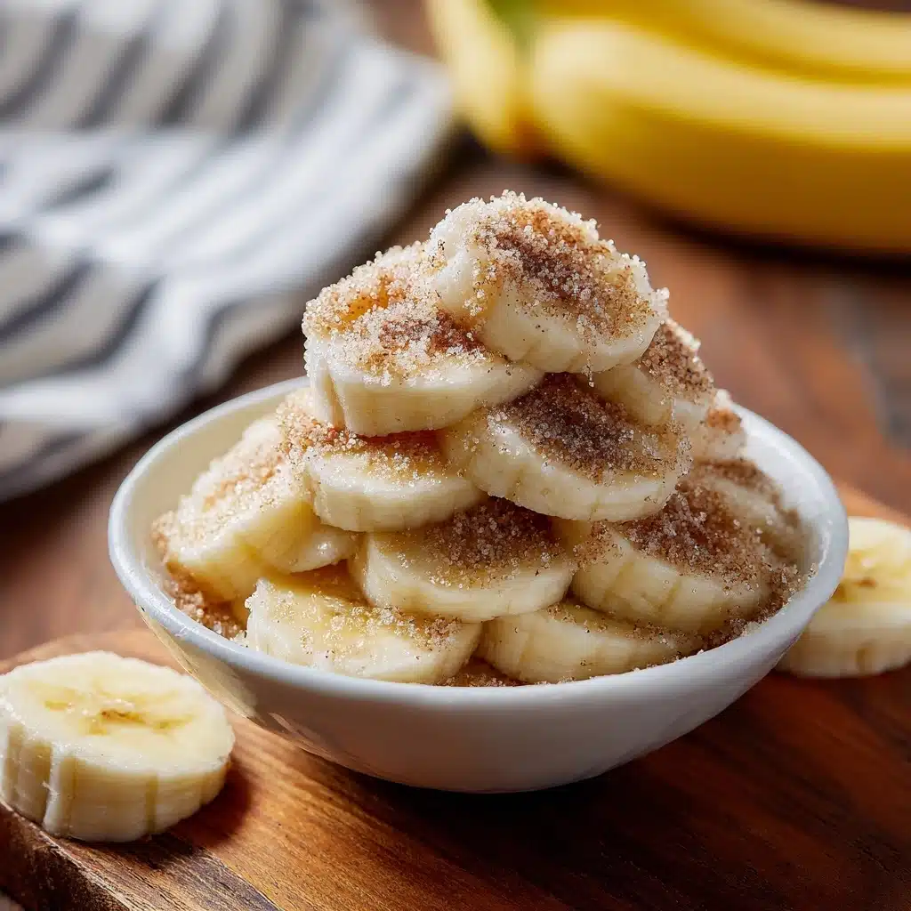Cinnamon-Sugar Air Fryer Banana Chips Recipe - Recipe Image