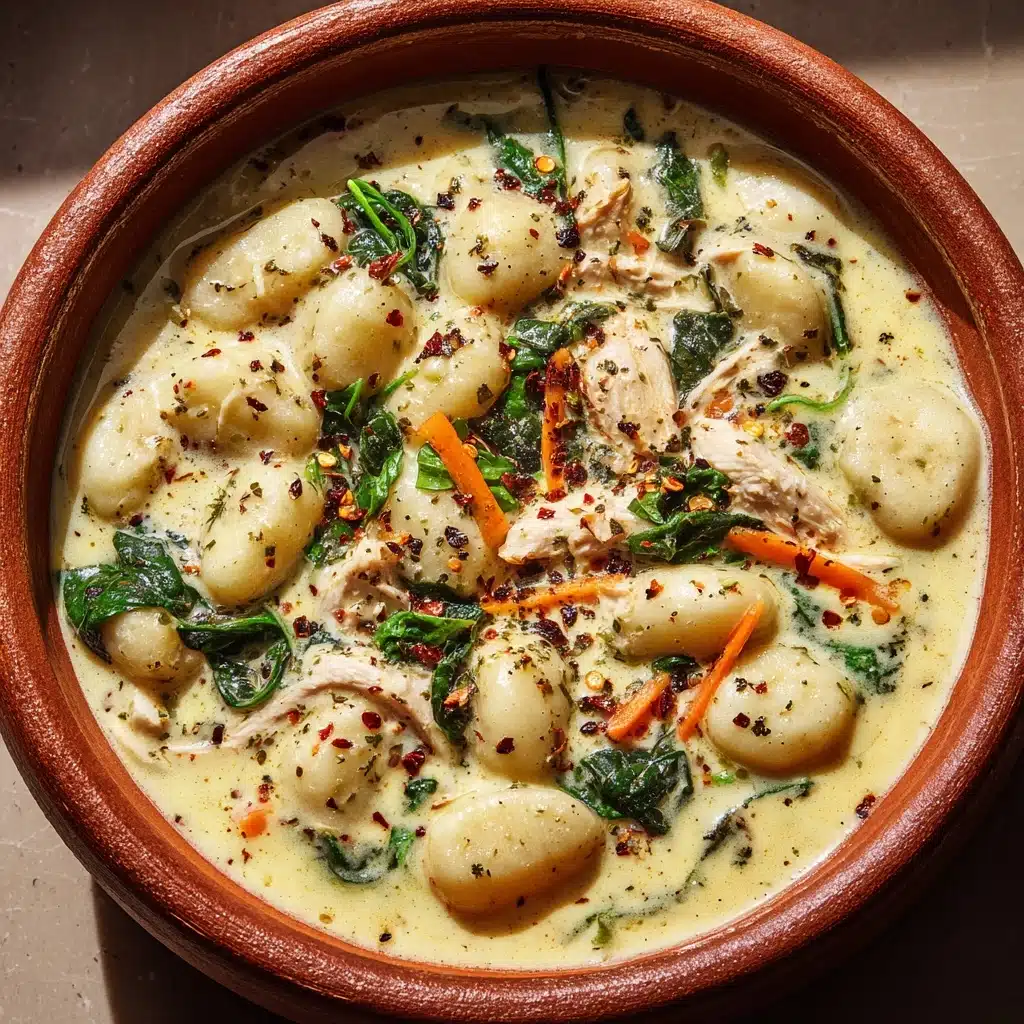 Creamy Chicken Gnocchi Soup Recipe