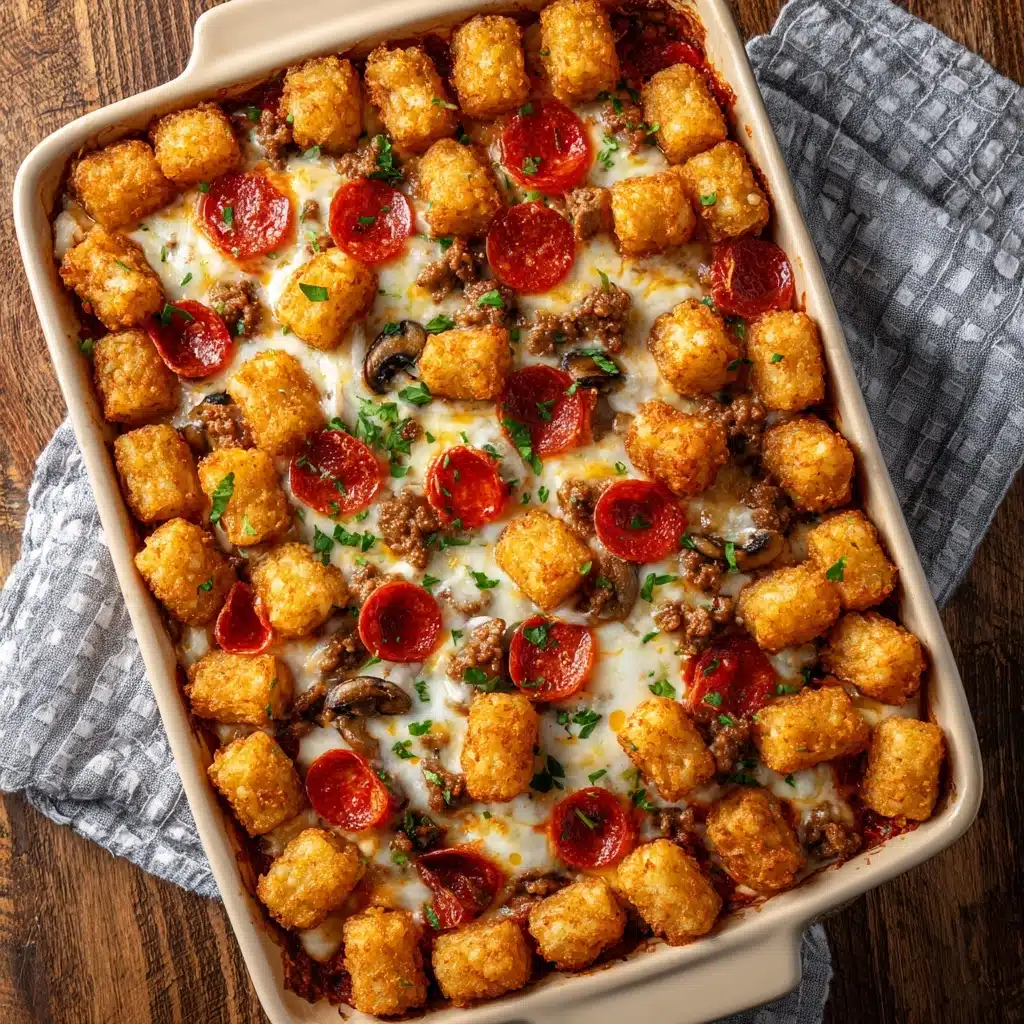 Pizza Tot Casserole Recipe