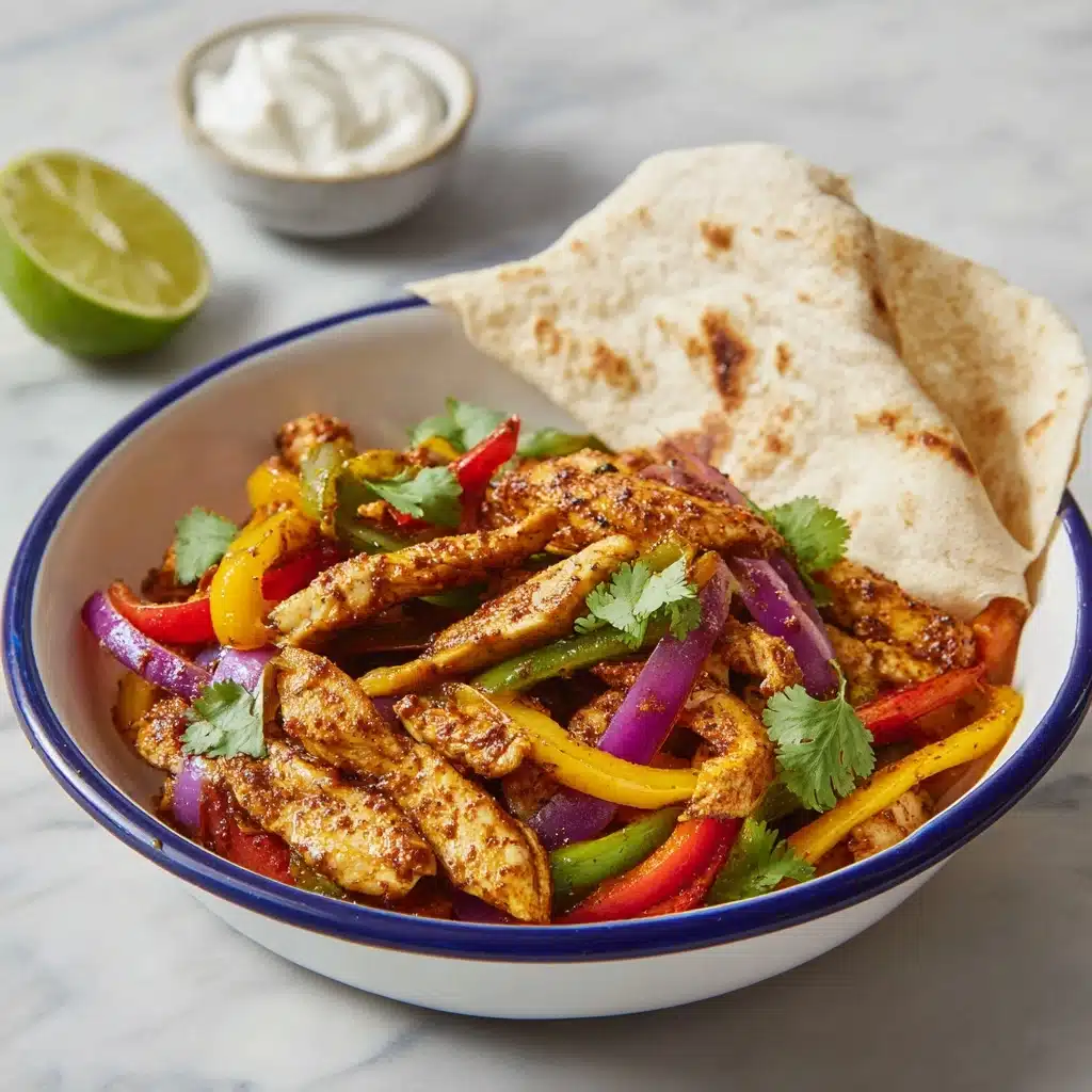 Air Fryer Chicken Fajitas Recipe - Recipe Image
