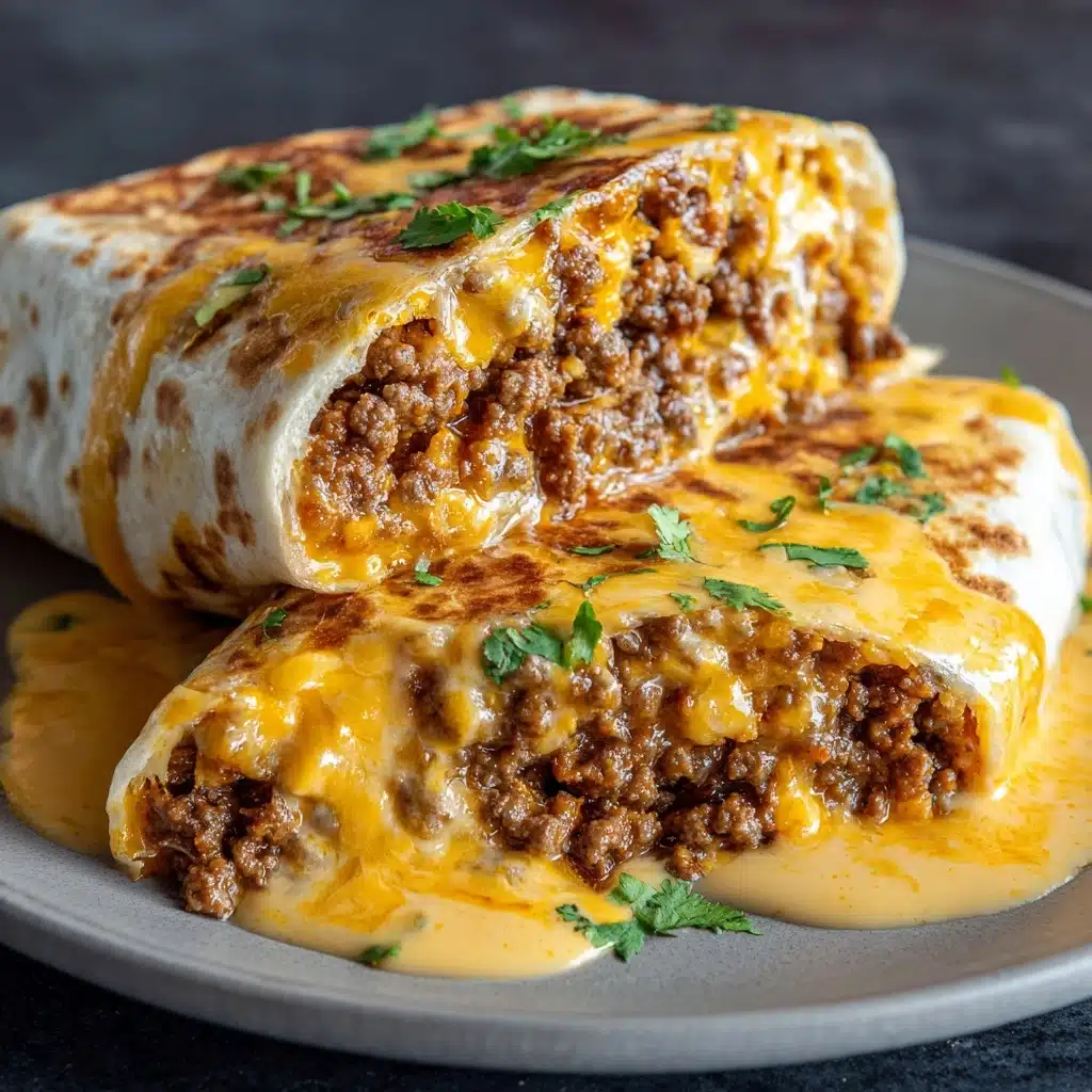 Best Beef and Cheese Burrito Recipe - Recipe Image