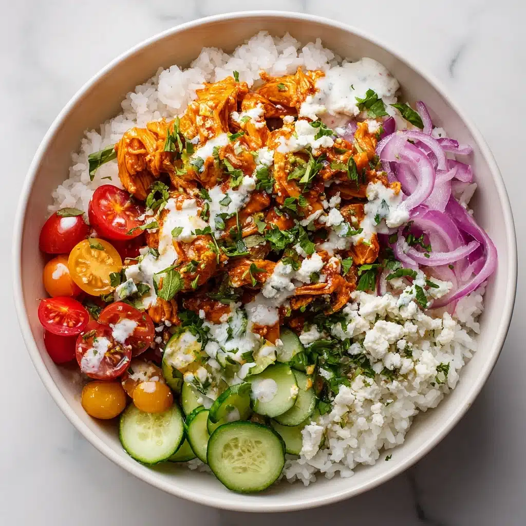 Buffalo Chicken Rice Bowl Recipe - Recipe Image