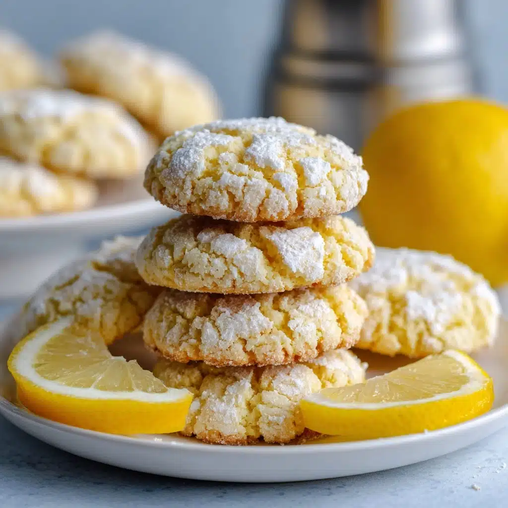 Lemon Pound Cake Cookies Recipe - Recipe Image