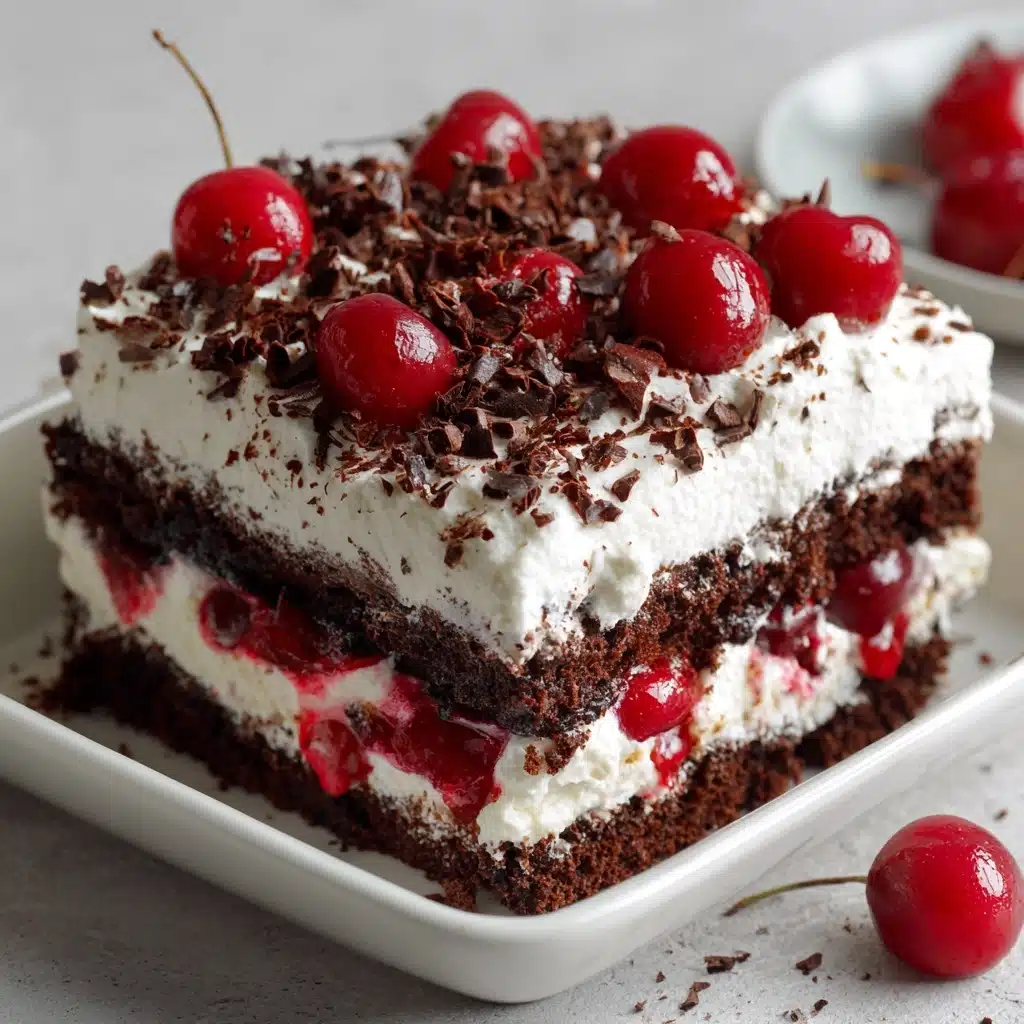 Black Forest Poke Cake Recipe