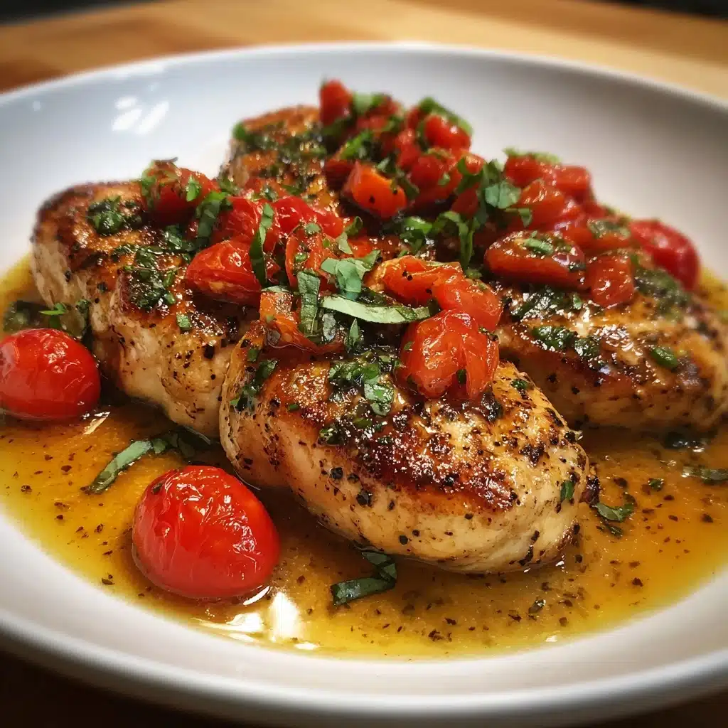 Simple Italian Basil Chicken Recipe - Recipe Image