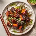 Honey Garlic Salmon Bites Recipe