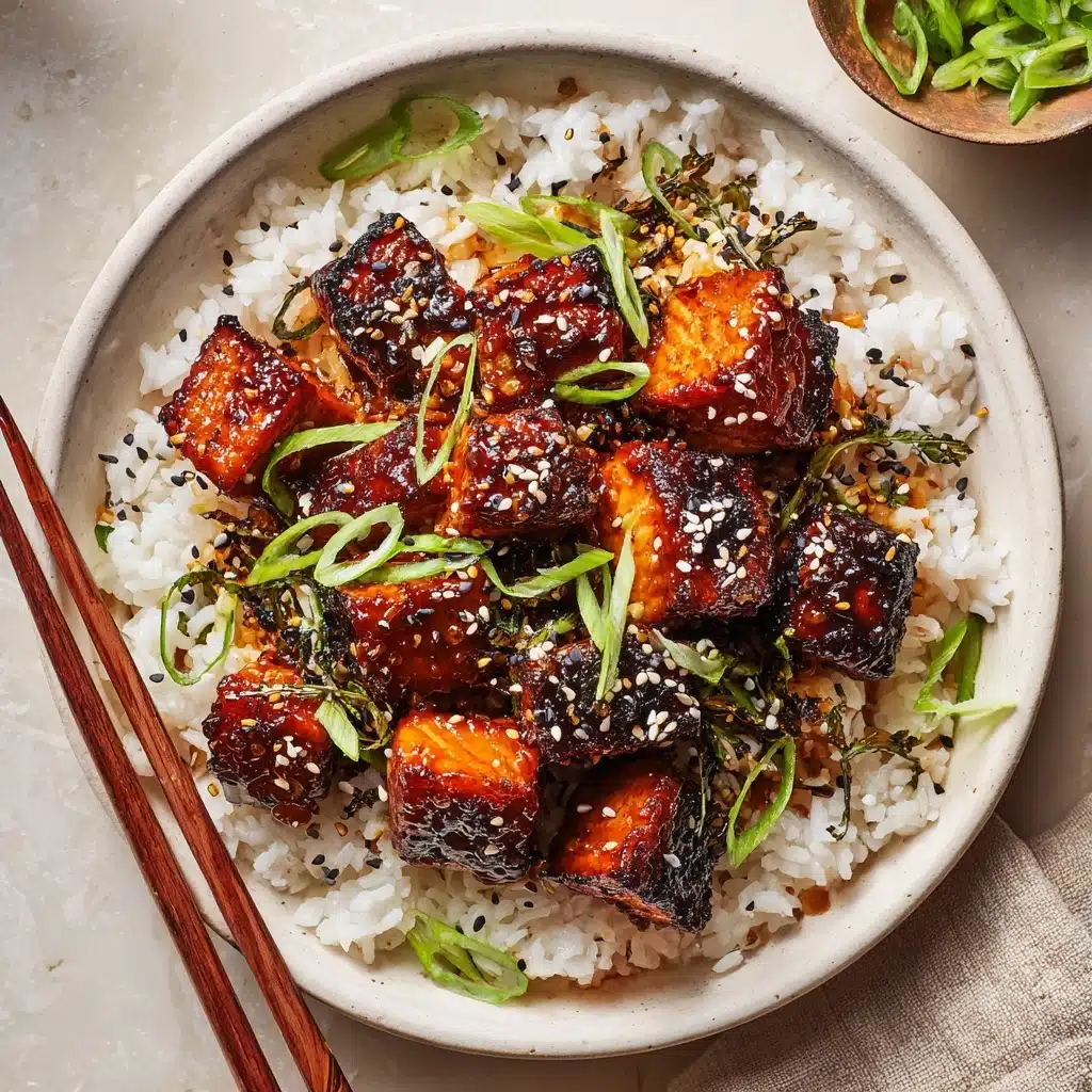 Honey Garlic Salmon Bites Recipe