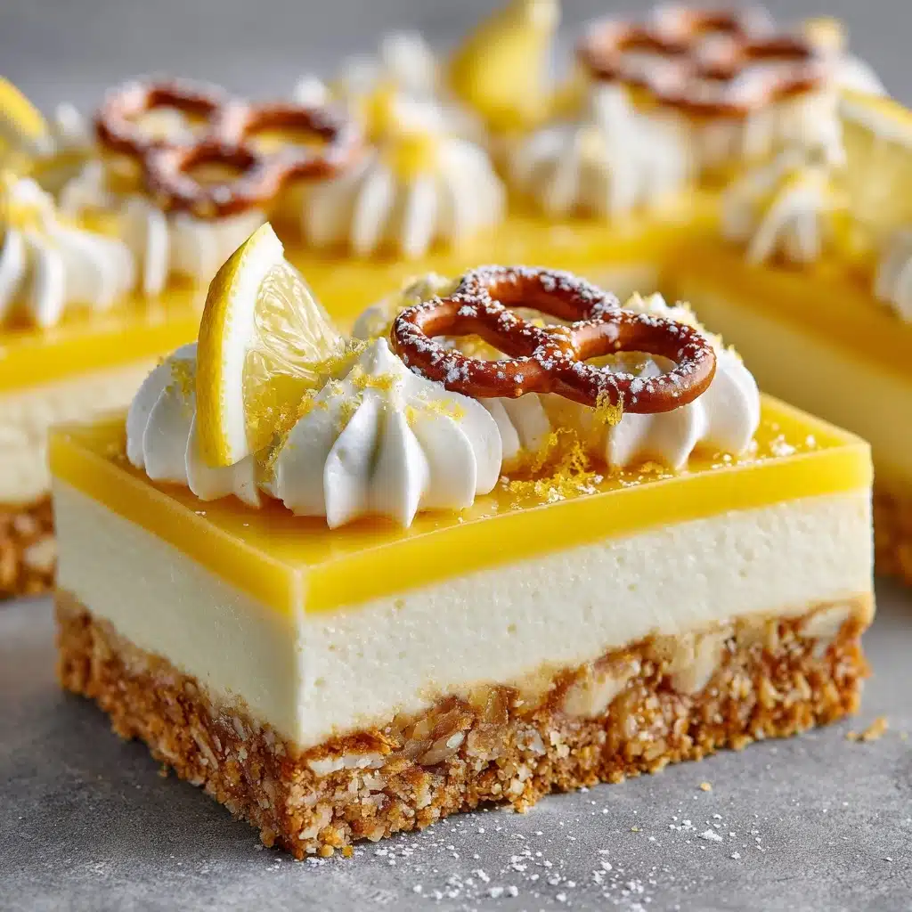 Lemon Pretzel Dessert Recipe - Recipe Image